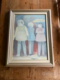 Quadro di “simonetti” con cornice annessa