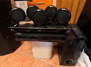 Impianto Audio Home Cinema 5.1 LG + Bluray