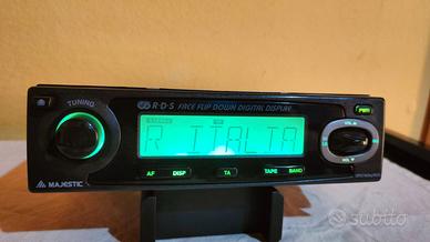 Majestic DP-27RDS Autoradio vintage cassette 1992