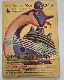 carta Pokemon Lapras vmax