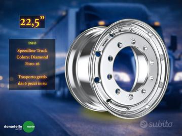 Cerchi in Lega Camion - 22,5 foro 26