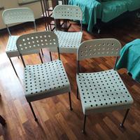 Set 4 sedie serie box E. Mari per Anonima Castelli