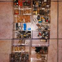 Lotto componenti elettronici vintage 
