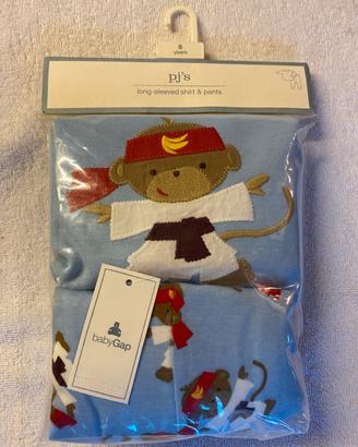 Set 2 pz pigiamino baby gap, 5 anni