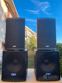 FBT  X PRO 15A _ FBT SUBline 18SA