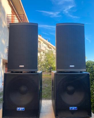 FBT  X PRO 15A _ FBT SUBline 18SA