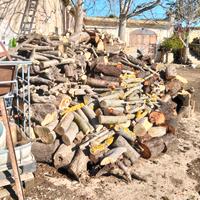  legna di ulivo e mandorlo Disponibile 