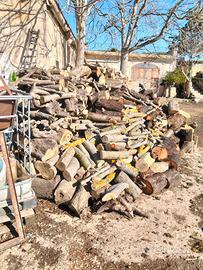  legna di ulivo e mandorlo Disponibile 