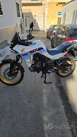 Honda Transalp 750 con accessori