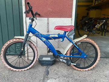 Bicicletta spiderman da bimbo