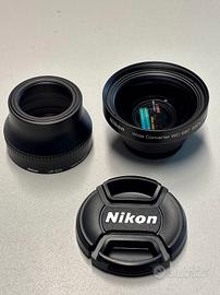 Obiettivo Reflex Nikon WC-E67 0.67x Grandangolare