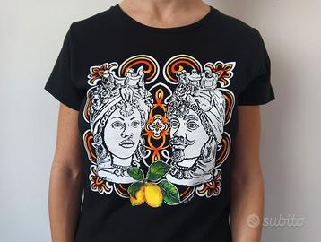 Maglietta Teste di moro siciliane