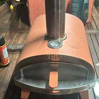 Forno Pizza a pellet - Pietra girevole