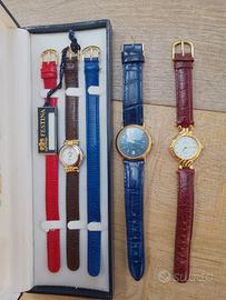 COFANETTO OROLOGI FESTINA Vintage mai usati
