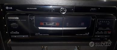 piastra kenwood cassette kxf - w1030