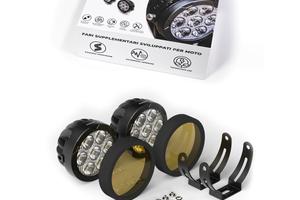 2 Fari LED profondità 120W 12000LM IP68 6000K LUX