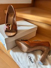 Décolleté Chloé cuoio mis. 36