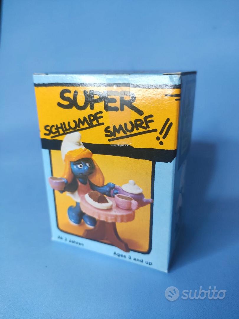 40245 Super Puffo Puffetta del the Collezionismo In vendita a