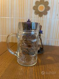 Boccale da birra in vetro