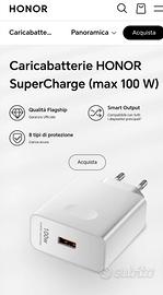 Caricabatterie Honor Fast Charge (max 100w)