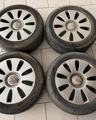 Cerchi in lega orginali audi 16” + gomme