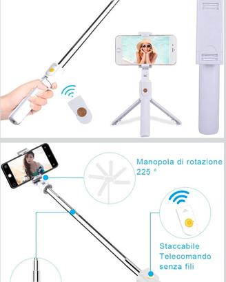 FAPPEN - Bastone  Selfie Treppiede 3 in 1 
