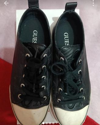 Sneakers Guess pelle nere nr.37