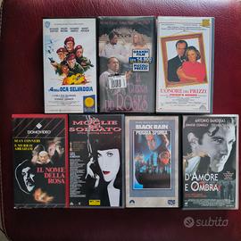sette VHS  miste