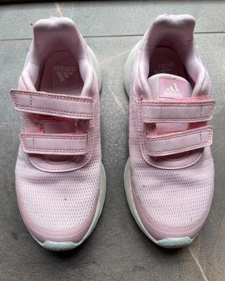 Scarpe Bambina Adidas Rosa con strappi 