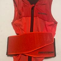 gilet paraschiena con protezione Live Shield