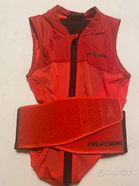 gilet paraschiena con protezione Live Shield