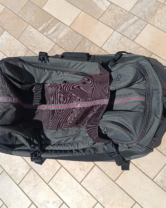 Borsone viaggi con rotelle gomma
