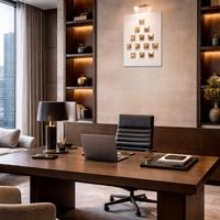 Buone Feste – Scultura da Parete in Cemento Bianco