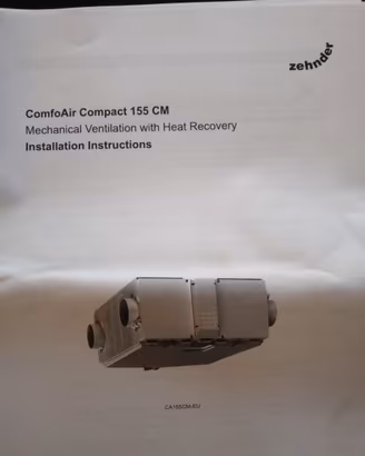 VMC Zehnder n° 2 pezzi