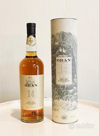 whisky oban 14 anni invecchiato con astuccio