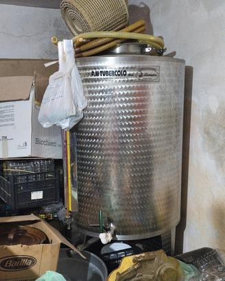 Serbatoio per vino/olio 500 litri