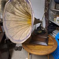 grammofono antico monarch funzionante per collezio