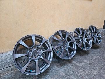 4 Cerchi Originali Abarth 500 R16 4x98