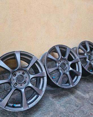 4 Cerchi Originali Abarth 500 R16 4x98