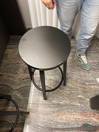 Sgabelli nero opaco