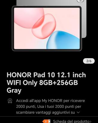 HONOR Pad 10 12.1 