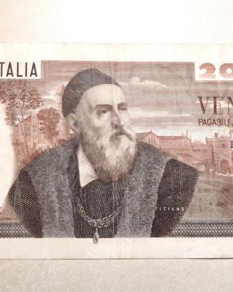 Banconota 20.000 Tiziano Repubblica Italiana - Spl