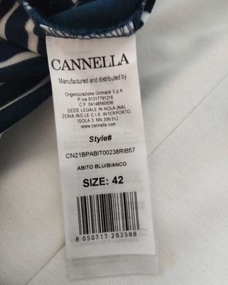 Abito Cannella Blue navy