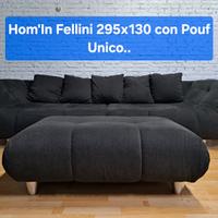 Divano lineare Design Hom'In Fellini SPETTACOLO 