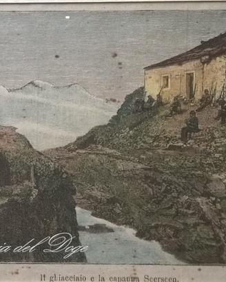 Stampe Antiche L'ILLUSTRAZIONE POPOLARE cm. 30x40