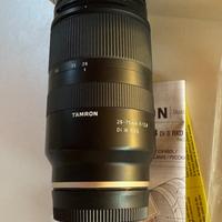 Tamron 28-75 f2.8 di iii rxd sony