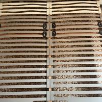 Rete a doghe Essedue in faggio 180x200cm