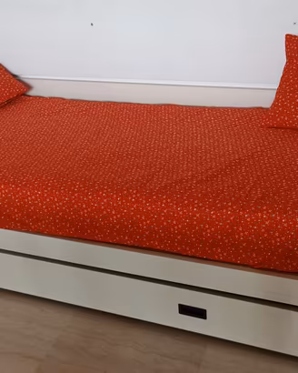 Divano letto con 2° letto estraibile e materassi 