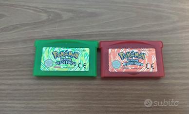 Pokemon Rosso Fuoco Verde Foglia Game Boy Advance 