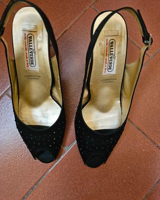 Scarpe donna nere da cerimonia n.38 Valleverde 